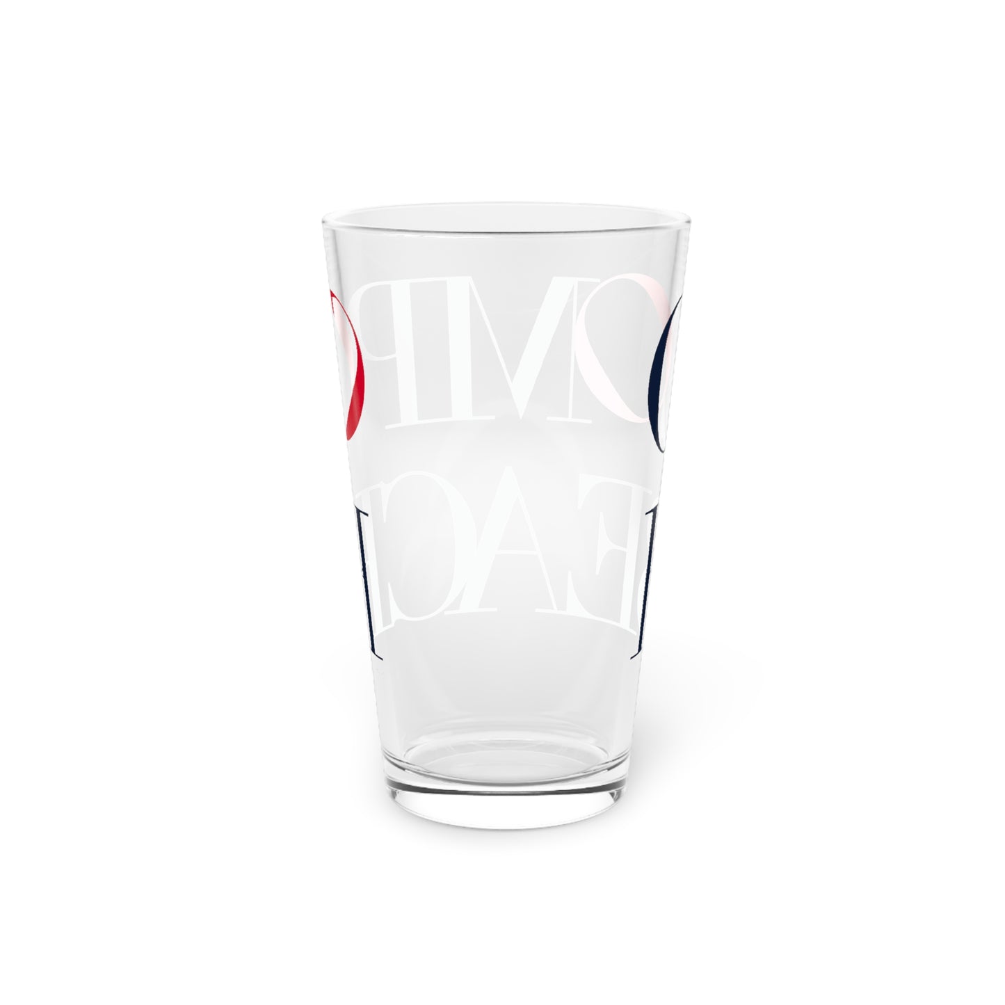 41 Tilt Compo Beach Pint Glass, 16oz