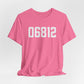 06812 New Fairfield CT Zip Code Unisex Jersey Short Sleeve T-Shirt
