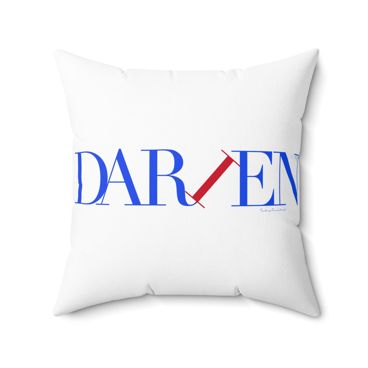 41 Tilt Darien Spun Polyester Square Pillow