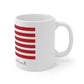 Sharon Connecticut Flag Mug 11oz
