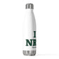 I Heart NRWK 20oz Insulated Bottle