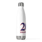 203 Strawberry Hill Red, White & Blue 20oz Insulated Bottle