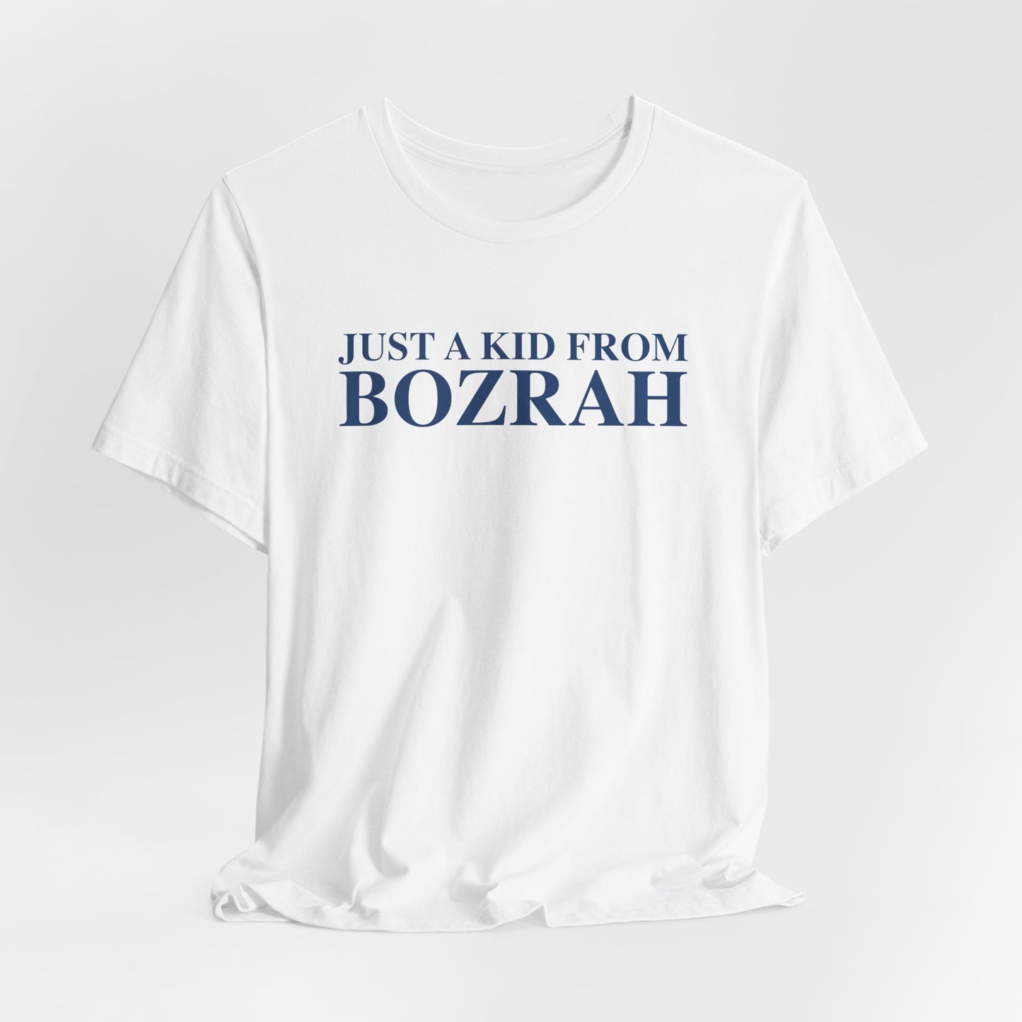 Just a kid from Bozrah Unisex Jersey Short Sleeve T-Shirt