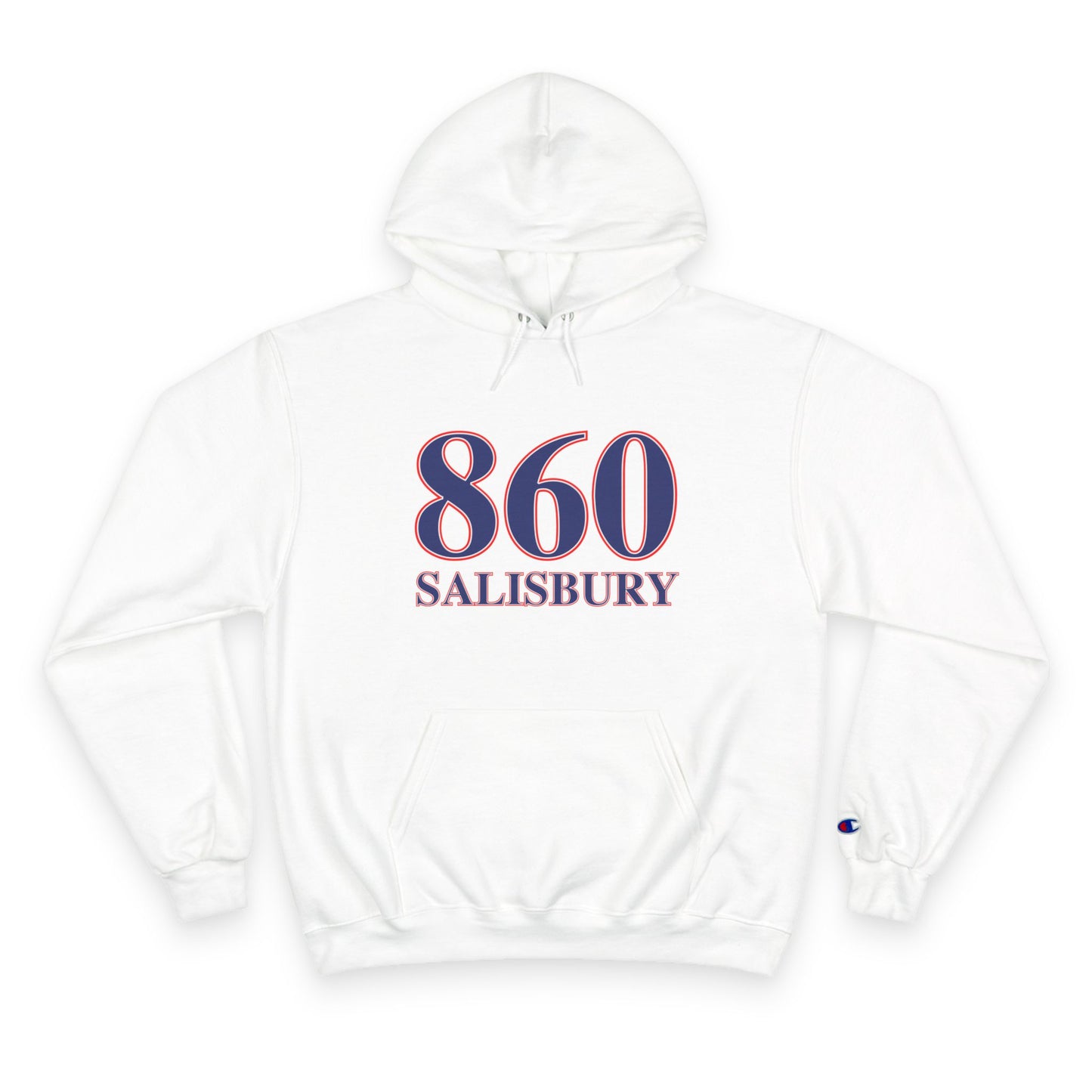 860 Salisbury Red White & Blue Champion Hoodie