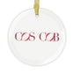 41 Tilt Cos Cob Glass Ornaments