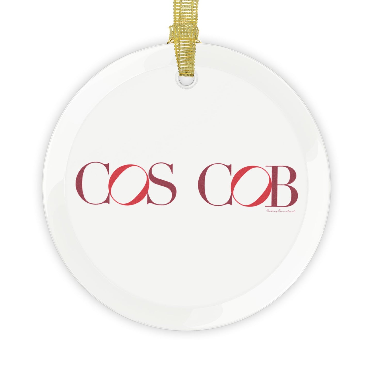 41 Tilt Cos Cob Glass Ornaments
