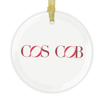 41 Tilt Cos Cob Glass Ornaments