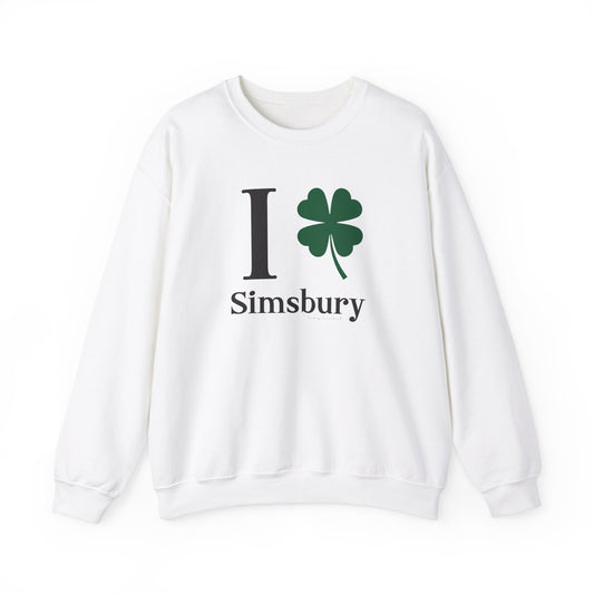 I Clover Simsbury Unisex Heavy Blend™ Crewneck Sweatshirt