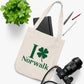 I Clover Norwalk Organic Canvas Tote Bag