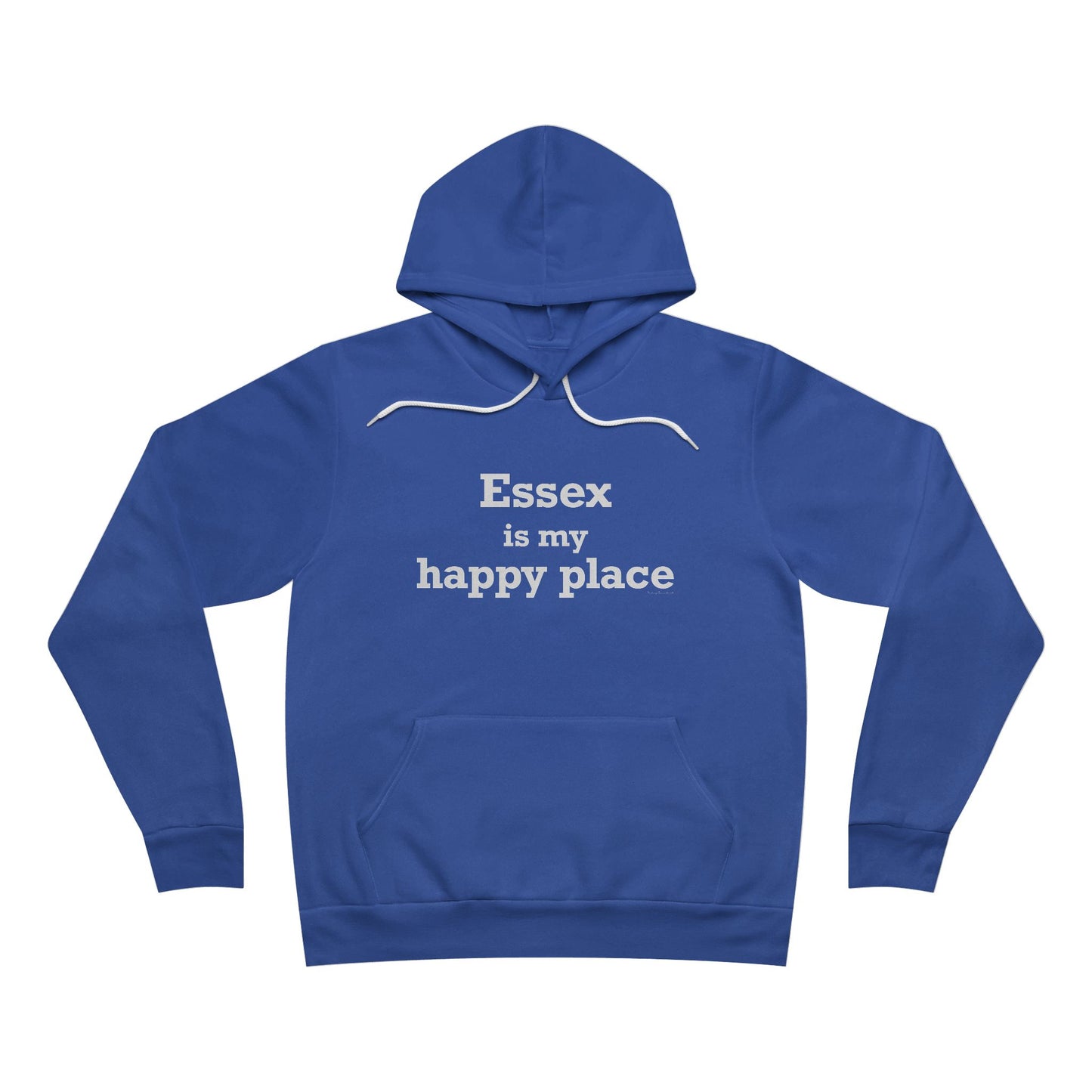 Essex is My Happy Place Unisex Sponge Fleece Pullover Hoodie