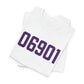 06901 Stamford Connecticut Zip Code Unisex Jersey Short Sleeve T-Shirt