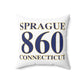 Sprague 860 Connecticut Polyester Square Pillow