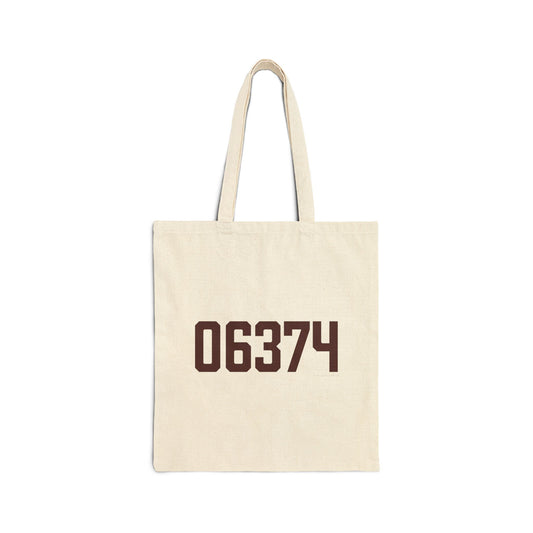 06374 Voluntown Connecticut Zip Code Cotton Canvas Tote Bag
