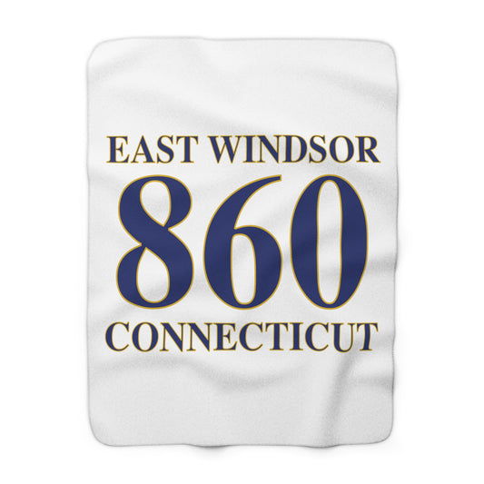 East Windsor 860 Connecticut Fleece Blanket