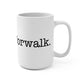 I Heart East Norwalk. Mug 15oz