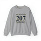 Lewiston 207 Maine Unisex Heavy Blend™ Crewneck Sweatshirt