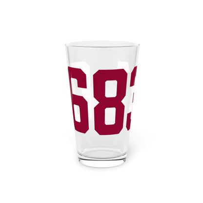 06831 - Greenwich Connecticut Zip CodePint Glass, 16oz