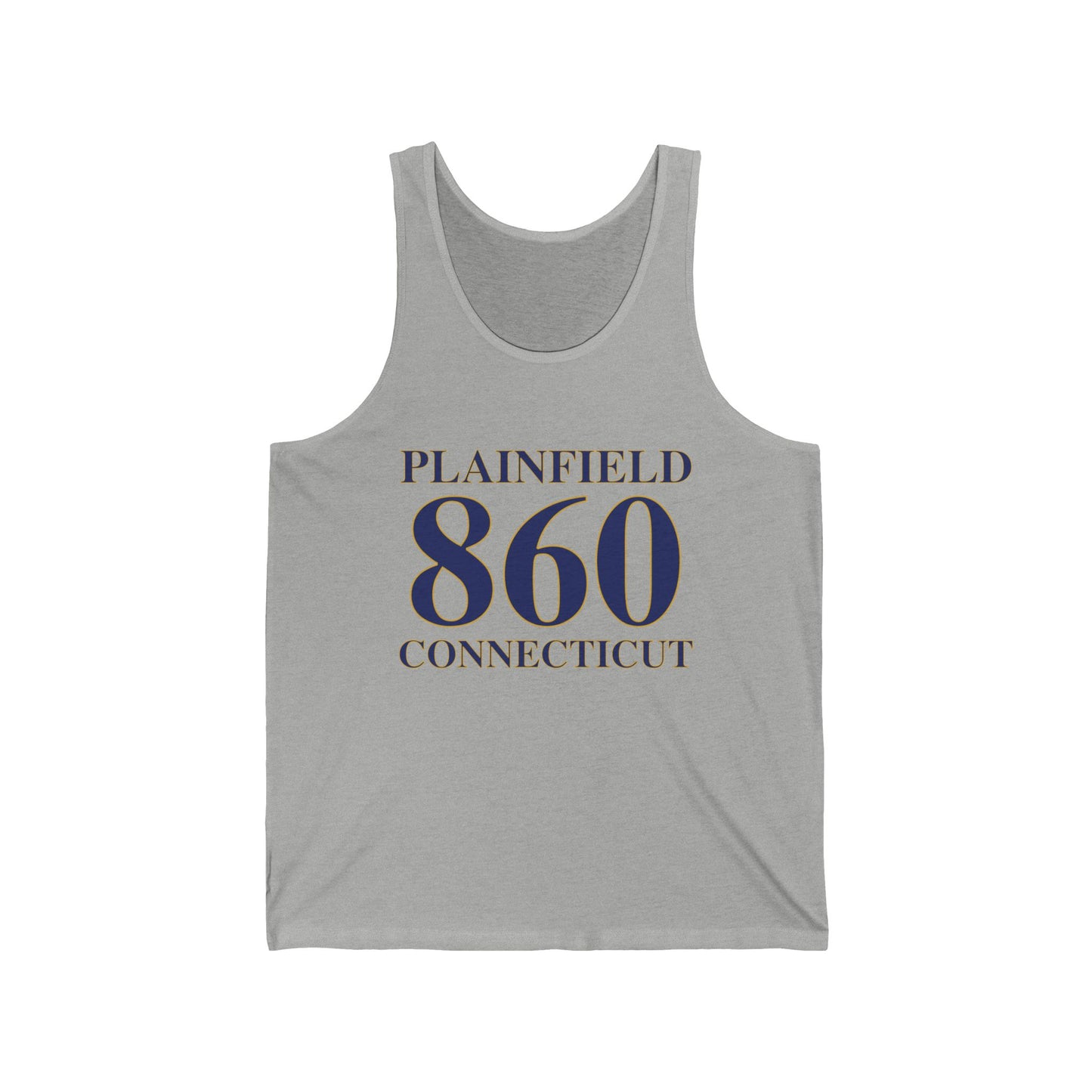 Plainfield 860 Connecticut Unisex Jersey Tank Top