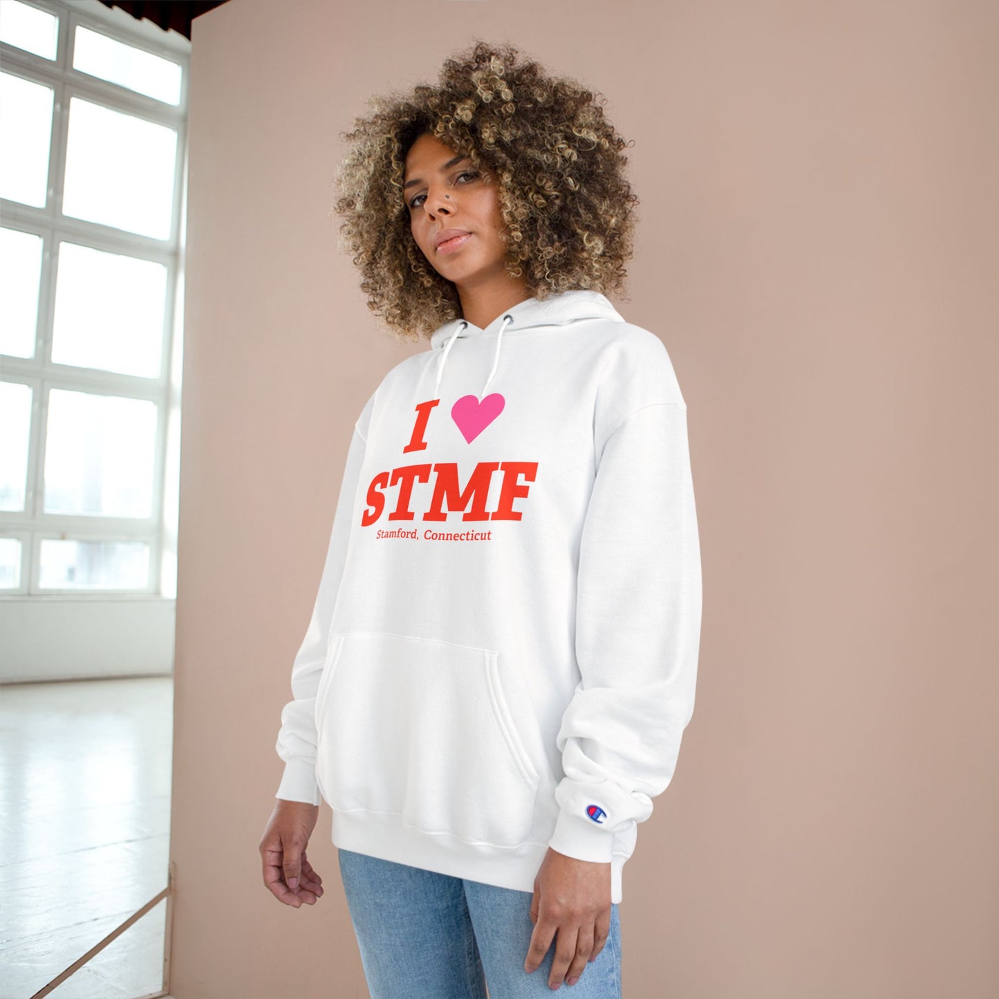 I Heart STMF Champion Hoodie