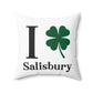 I Clover Salisbury Spun Polyester Square Pillow