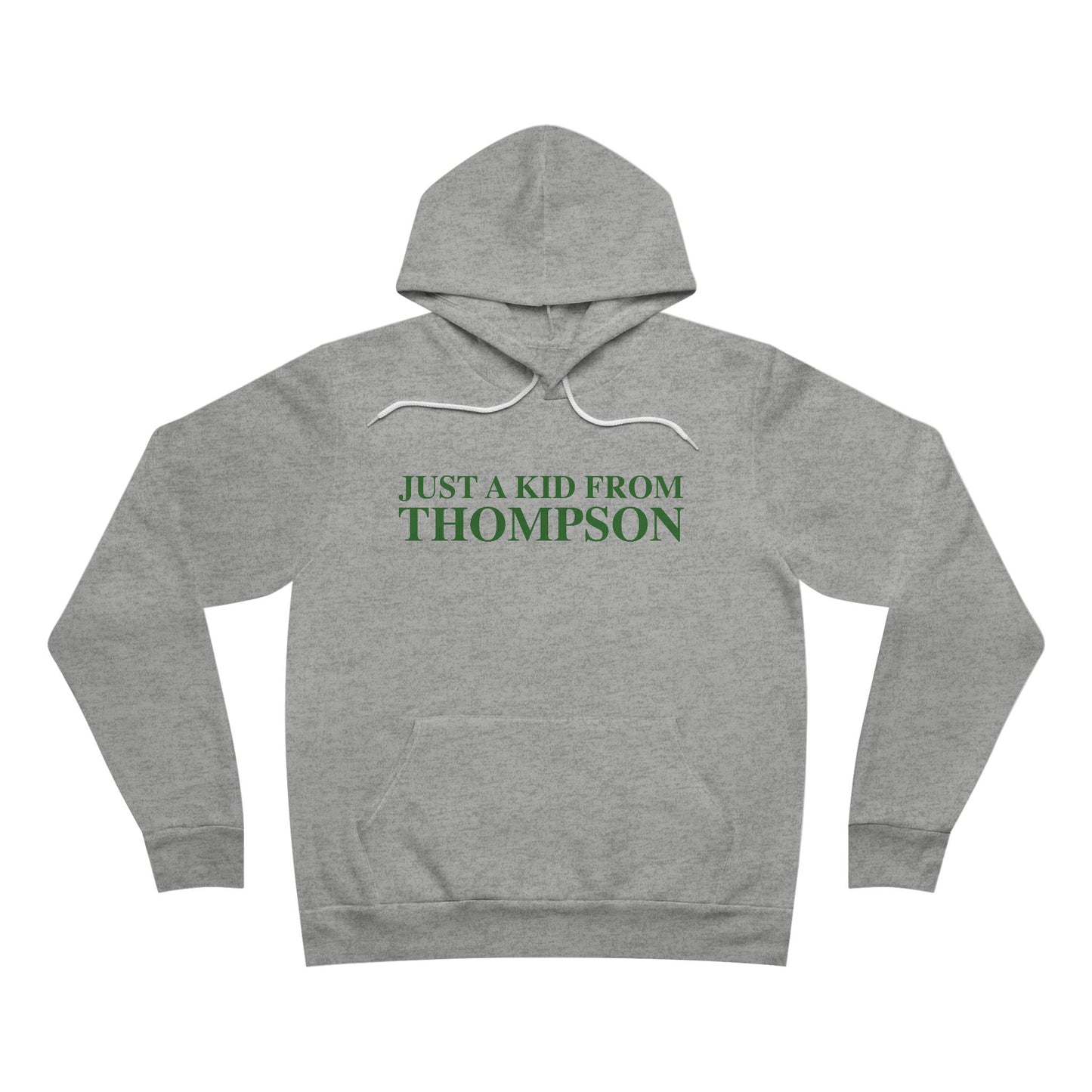 Just a kid from Thompson Unisex Sponge Fleece Pullover Hoodie