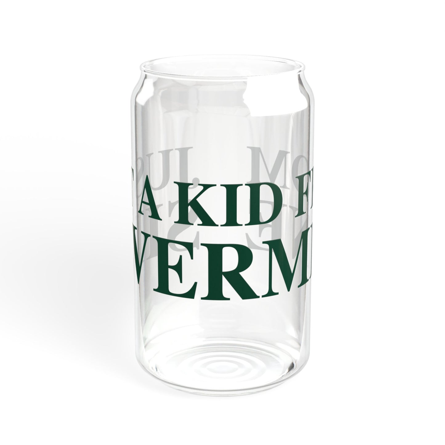 I Really Really Miss Silvermine Sipper Glass, 16oz