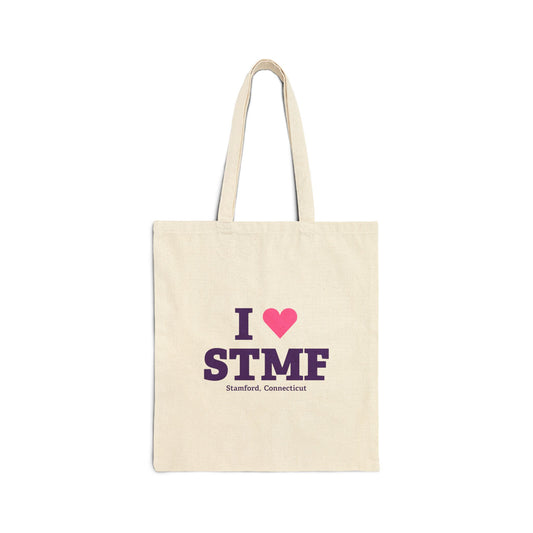 I Heart STMF Cotton Canvas Tote Bag