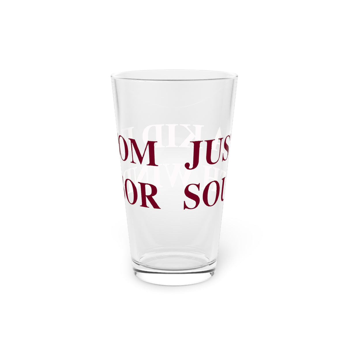 Just a kid from South Windsor Pint Glass, 16oz