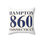 Hampton 860 Connecticut Spun Polyester Square Pillow