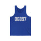 06897 Wilton CT Zip Code Unisex Jersey Tank Top