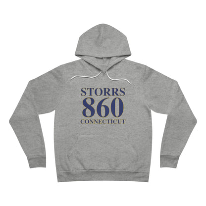 Storrs 860 Connecticut Unisex Sponge Fleece Pullover Hoodie