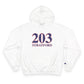 203 Stratford Red White & Blue Champion Hoodie