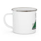 Minuteman Holiday Lights  Enamel Camping Mug
