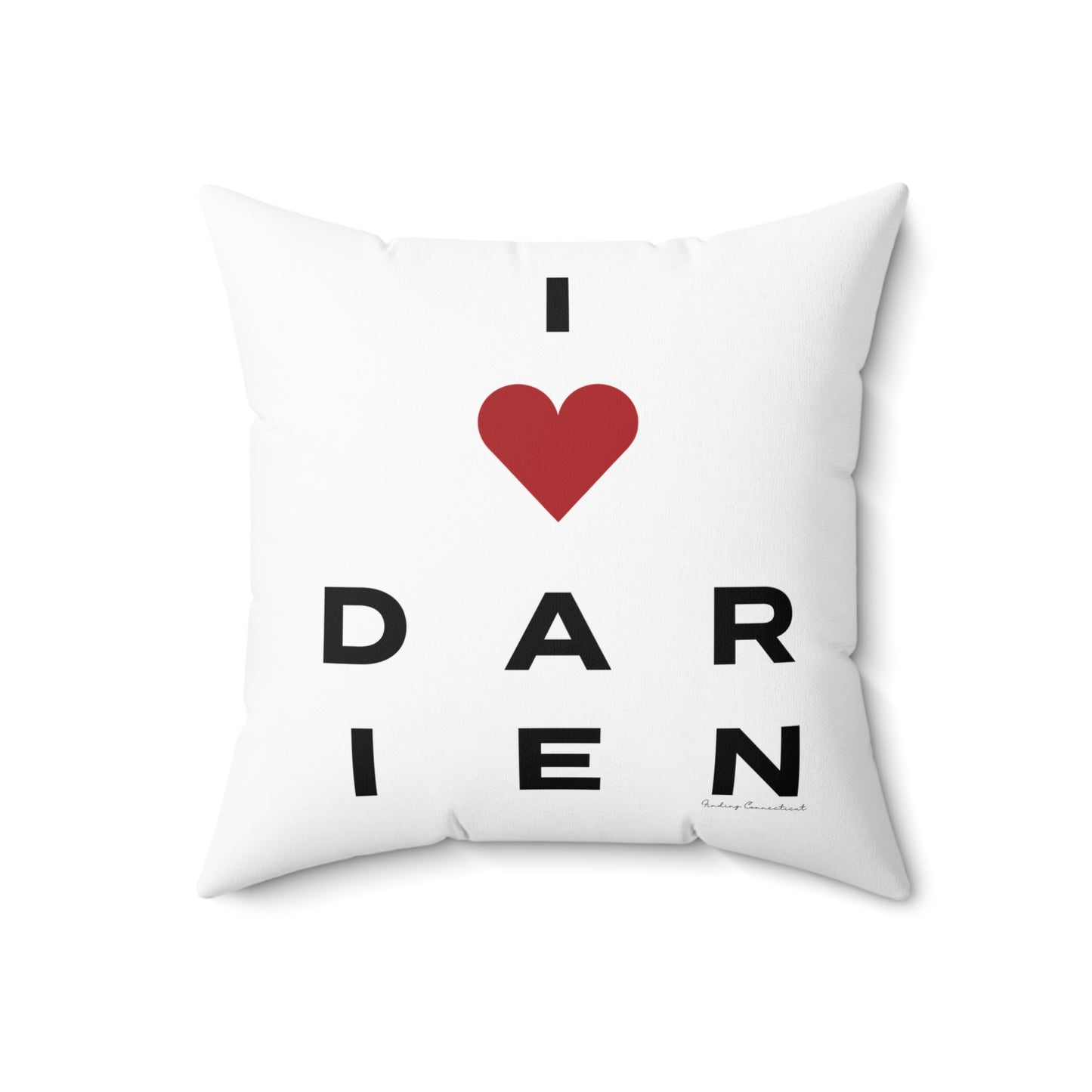 Darien Vision Spun Polyester Square Pillow