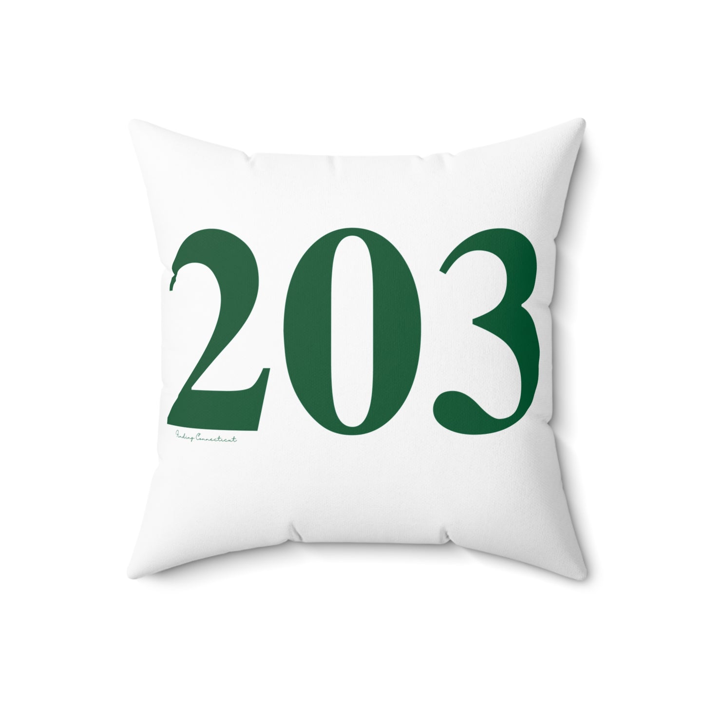 203 Spun Polyester Square Pillow Lucky Green – St. Patrick’s Day