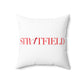 41 Tilt Stratfield Spun Polyester Square Pillow