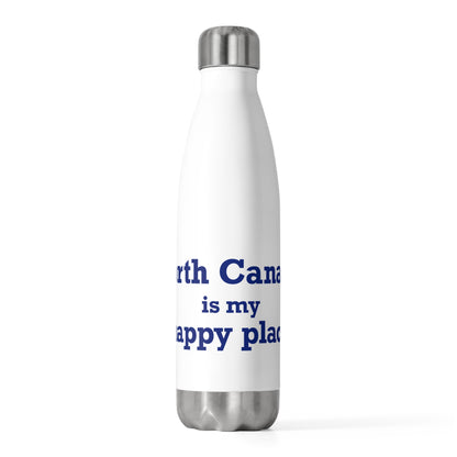North Canaan is My Happy Place  20 oz Insulated Bottle