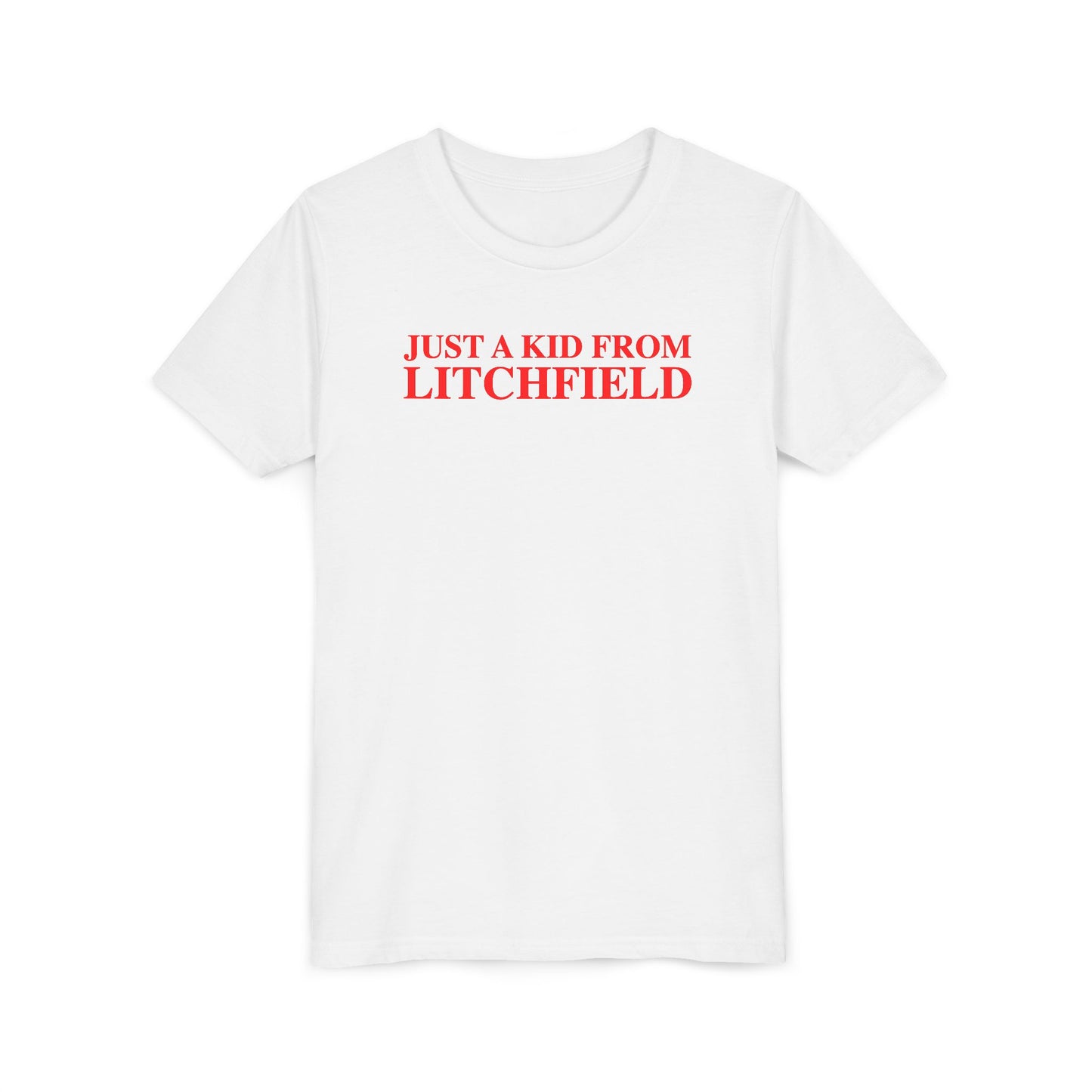 Just a kid from Litchfield Youth Short Sleeve T-Shirt