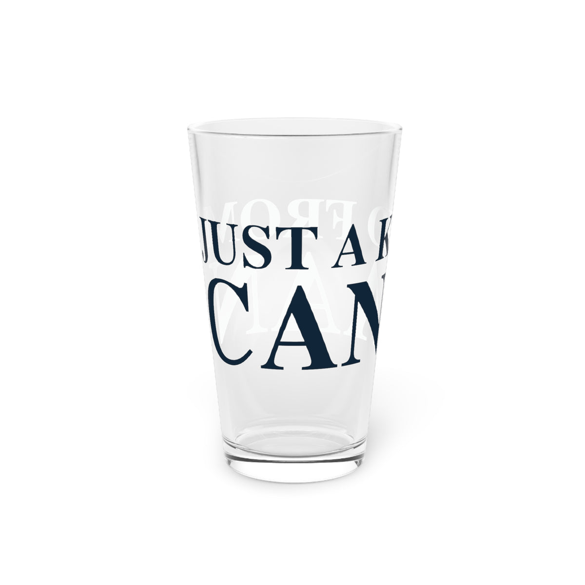 Just a kid from Canaan Pint Glass, 16oz