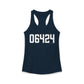 06464 East Hampton CT Zip Code Women's Ideal Racerback Tank Top