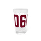 06074 South Windsor Connecticut Zip Code Pint Glass, 16oz
