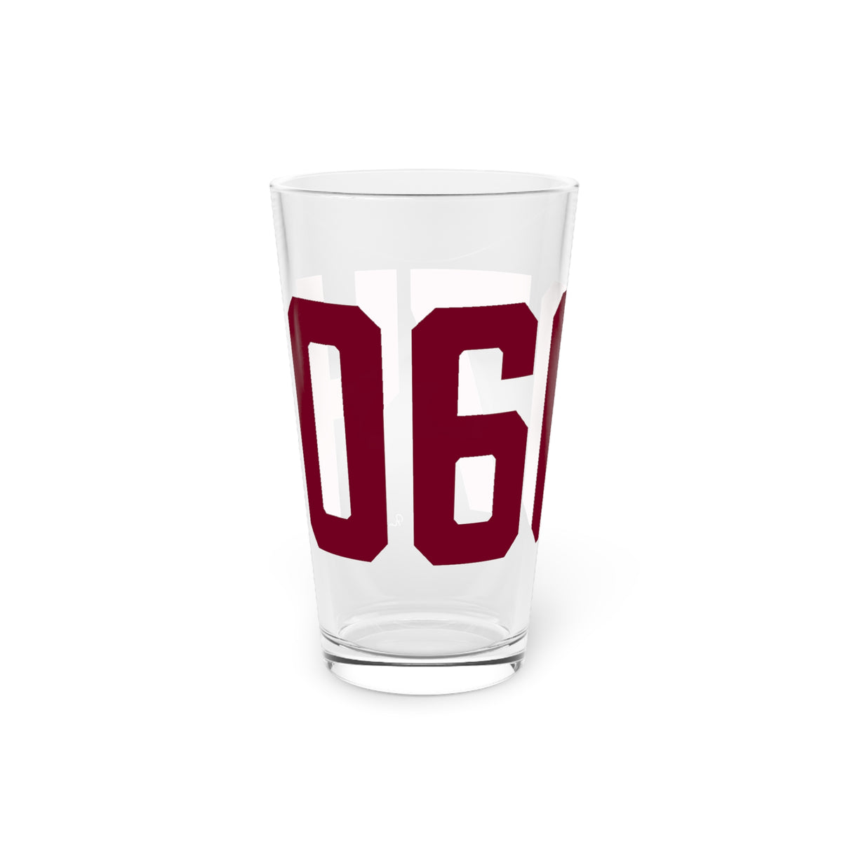 06074 South Windsor Connecticut Zip Code Pint Glass, 16oz