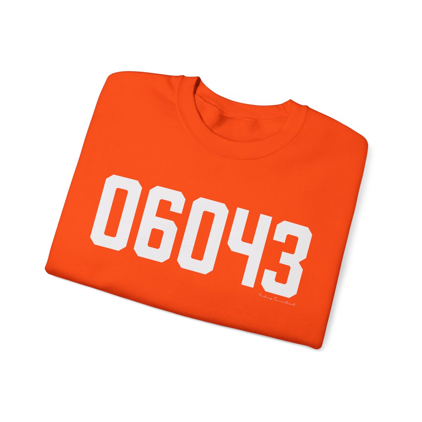 06043 Bolton CT Zip Code Unisex Heavy Blend™ Crewneck Sweatshirt