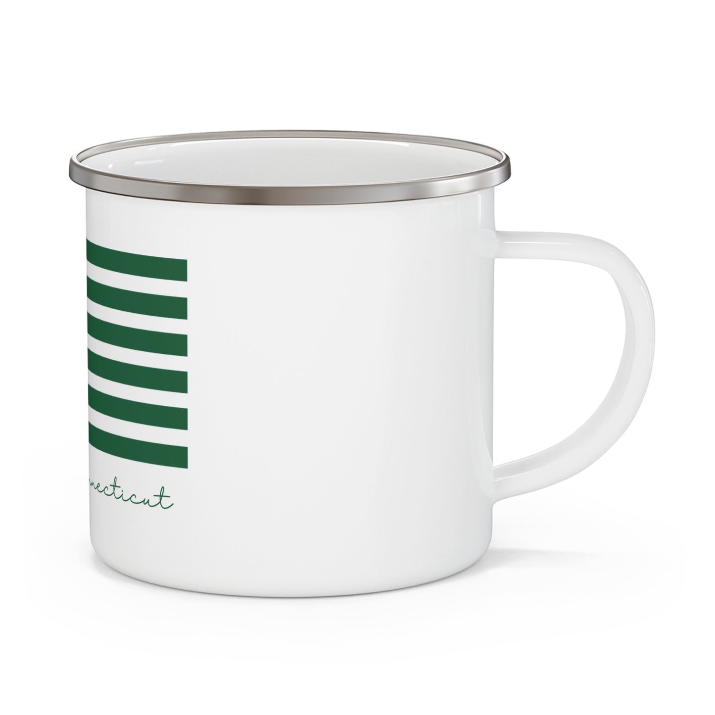 Watertown Connecticut St. Patrick’s Day Flag Enamel Camping Mug
