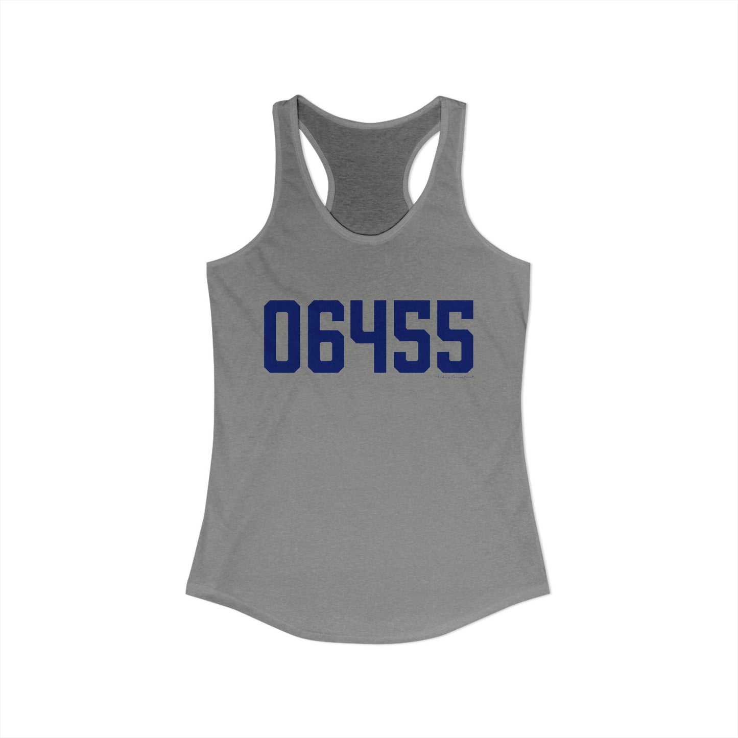 06455 Middlefield Connecticut Zip Code Women's Ideal Racerback Tank Top