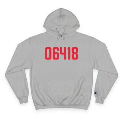 06418 Derby Connecticut Zip Code Champion Hoodie