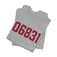 06831 - Greenwich Connecticut Zip Code Unisex Jersey Short Sleeve T-Shirt