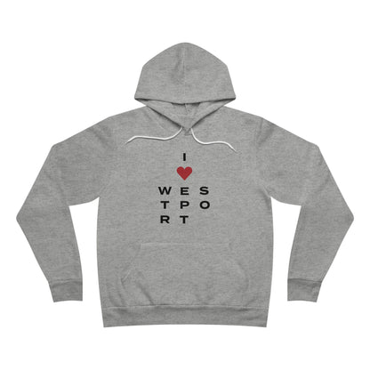Westport Vision Unisex Sponge Fleece Pullover Hoodie