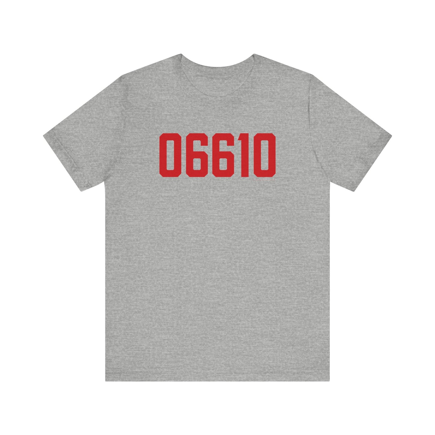 06610  Bridgeport Connecticut Zip Code Unisex Jersey Short Sleeve T-Shirt