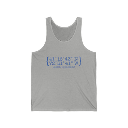 Clinton Coordinates Unisex Jersey Tank